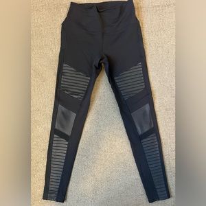 Alo black Moto Legging